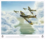 "West Riding Patrol"-Norbert Lisinski-Keith "Skeets" Ogilvie Aviation Art